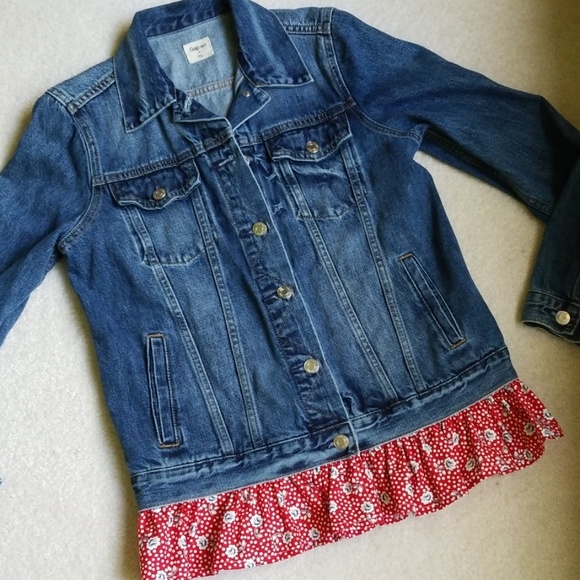 upcycled jean jacket